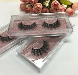 Private Logo Acceptable silk 3D faux Mink Hair Eyelashes Messy Eye lash Extension Sexy Eyelash Full Strip Eye Lashes7603396