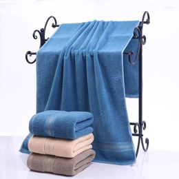 Towel Pure Cotton Bath 70X140cm Household Adult Thickened Absorbent Soft And Not Easy To Shed Hair Beach
