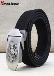 2021 Russian National Emblem Canvas Belt Unisex High Quality Belts For Men Women Waist Strap Male Jeans Belt Webbing5304412