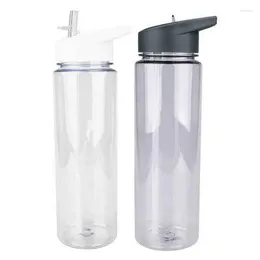 Water Bottles Leakproof Convenient Versatile Transparent Trendy High-quality Innovative Portable Drinkware For Fitness Outdoor Activities