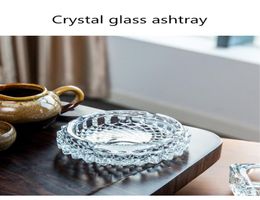 Ashtray creative personality trend crystal glass European large home living room office KTV ashtray custom6475459