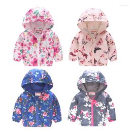 Jackets Boys Girls Jacket Spring Autumn Thin Baby Cute Fashion Children's Coat