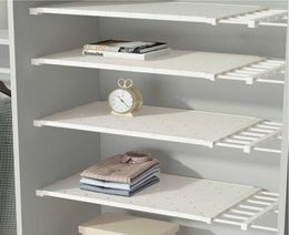 Adjustable Closet Storage Organiser Shelf Wall Mounted Airing in the kitchen Space Saving Wardrobe Decore Cabinet Holder 2110266647101