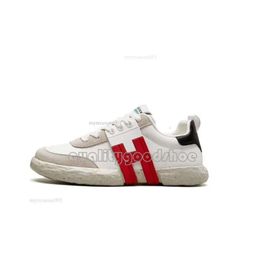 Italy TOP Designer Shoeh630 Casual Hoganshoewomenman Summer Fashion Simple Smooth Calfskin Ed Suede Leather High Quality HG Sneakersize 4Ed