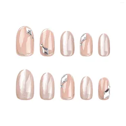 False Nails Fake With Flash Decor Lightweight And Easy To Stick Nail For Fingernail DIY Decoration