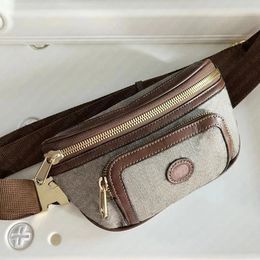 Dwa style torby w talii luksusowe Projektanci torby g mody fanny plecaki mogą być noszone zarówno przez chłopców, jak i dziewcząt Rozmiar 23 cm pasek unisex crossbody torebki 450946