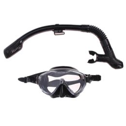 Masks Silicone Diving Mask AntiFog Goggles Glasses Snorkel Breathing Tube Set Swimming Fishing Pool Equipment Snorkeling Masks