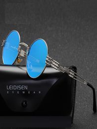 75466DE89RY Vidano Optical Round Metal Sunglasses Steampunk Men Women Fashion Glasses Brand Designer Retro Vintage Sunglasses UV403202093