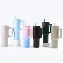 Water Bottles Stainless Steel 40oz Vacuum Insulated Car Mug Double Wall Thermal Iced Travel Cup