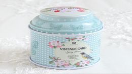 12pcslot Mini Floral Iron Tin Case Sealed Flowering Storage Box Candy Boxes40791093859697