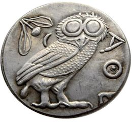 G04Ancient Athens Greek Silver Drachm Atena Ancient Greek Coin Nice Quality Coins Retail Whole 5629828