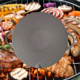 Pans Grill Pan Kitchen Tool Rustproof Multiuse Easy Clean Nonstick Baking Tray BBQ