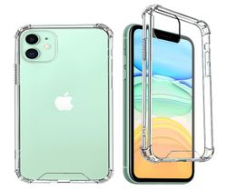 Premium Clear Acrylic TPU Hard Shockproof Phone Cases for iPhone 14 13 12 11 Pro Max XR XS X 8 7 Plus Air Armor Phone Cover8562562