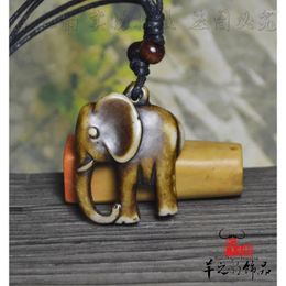 Pendant Necklaces Yak Bone Vintage Tibetan Wholesale Accessories Elephant Personalised Necklace Stall Wholesa