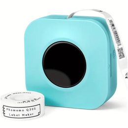 Printers 1Pc Label Maker Hine With Tape Q30S Portable Mini Bt Thermal Printer For Storage Barcode Mailing Office Home Organising Stick Ots6E