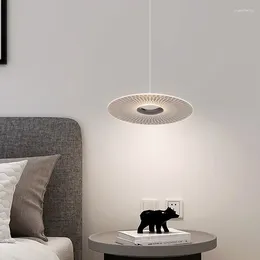Chandeliers Nordic Round Chandelier For Bar Table Modern Minimalist Creative Pattern Bedroom Bedside Small