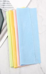 100pcslot Microfiber Cleaning Cloths for Tablet Phones Computer Laptop Glasses Cloth Lens Eyeglasses Wipes Dust Washing Cloth DBC6982523