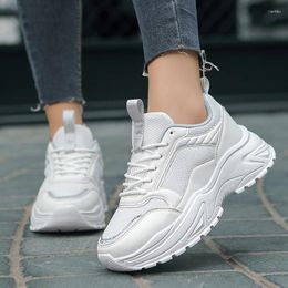 Casual Shoes Height-increasing Women Breathable Female Vulcanised Non-slip Outdoor Women's Sneakers Soft EVA Sole 2024