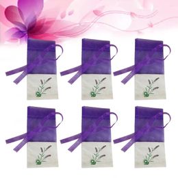 Gift Wrap Sachets Bags Empty Flower Printing Portable Lavender Fragrance Sachet Bag For Seeds Dry Flowers Storage Air Fresher