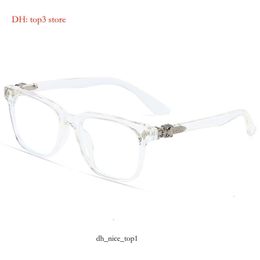 Chrome Sunglasses Designer Cross Glasses Frame Brand Sunglasses For Men Women Trendy Round Face Tr90 Eye Male Protection Heart Eyeglass Frames 1283