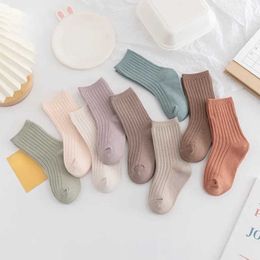 Kids Socks Korean Newborn Baby Girls Socks Comfort Cotton Child Newborn Socks Kids Boy Leg Warmer for Four Season Baby Clothes AccessoriesL2405