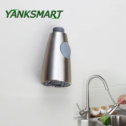 Kitchen Faucets YANKSMART Nickle Brushed Pull Down Or Out Faucet Sprayer Spout Basin Sink Tap Replacement Accessories