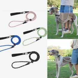 Dog Collars 1cm 150cm Arrival Fresh Colours Practical Firm Leash Fashion Traction Rope For Small Medium Dogs Reflective Leads Ropes
