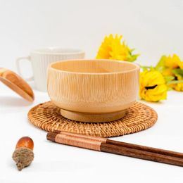 Bowls Bamboo Natural Handcrafted Wooden Dip Bowl Safe To And Convenient For Storage Lightweight