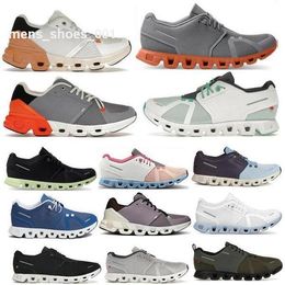Run Cloudflyer OC Cloud 5 Trainer Running Shoes For Men Women Clouds Cloudy Push Waterproof Lifestyle Fog Zinc Grey Canyon Orange White Size 5.5 - 12