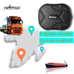 Accessories TKSTAR TK905 GPS Locator waterproof IP66 vehicle GPS Tracker truck person 60 days long standby time powerful magnet lifetime free