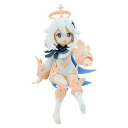 Action Toy Figures 13CM Game Genshin Impact Figure Toys Genshin Impact Paimon Action Figure Ganyu/Keqing/Hu Tao Figurine Collection Model Doll Gift Y240515