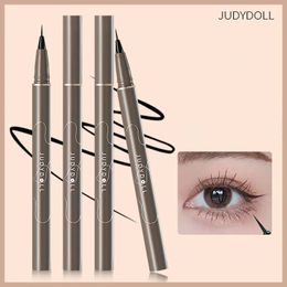 JUDYDOLL Liquid Eyeliner Waterproof Long Lasting Eye Liner Eyebrow Lower Lashes Pencil Quick Dry Not Bloom Natural Cosmetic Tool 240515