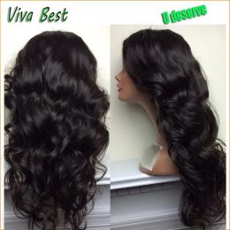 Wigs new style brazilian wavy front lace wig human hair full lace wig glueless virgin hair wigs for women free part and free stock