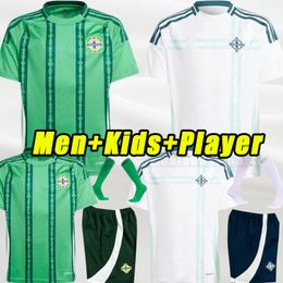 2024 25 Northern Ireland MAGENNIS Euro Cup Soccer Jerseys 23 24 EVANS LEWIS Saville THOMPSON MCNAIR Ballard MAN KIDS kits football shirt fans player version