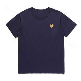 Play Shirt Designer T Shirt Cdgs Shirt New Play Mens T Shirt Designer Red Commes Heart Women Garcons S Badge Des Quanlity Ts Cotton Cdg Embroidery Short Sleeve 638