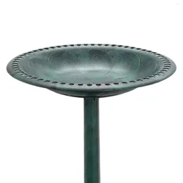 Garden Decorations Round Edge Bird Bath For Easy Installation In Or Park No Tool Required Decoration PP Made