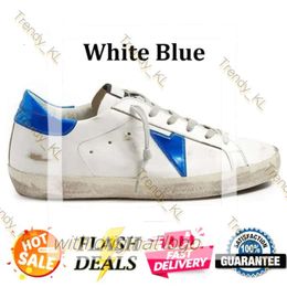 Designer Shoes Men with Box Golden Goosee Sneakers Women Super Star Brand Men New Release Sneakers Sequin Classic White Do Old Dirty Woman Man Casual Shoe EUR 36-46 130