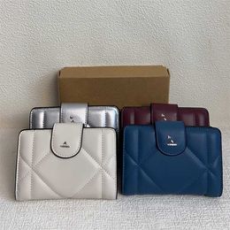 Caoches Designer Wallet Luxury Purse For Women Card Holder Men Brand Change Purse Leather Coin Purses Cardholder White Wallets