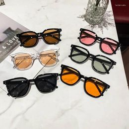 Sunglasses High-Quality Square Men Women Fashion Meter Nail Hip Hop Sun Glasses Retro For Female Male