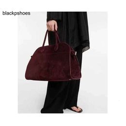 The Row TR Top-quality Hand Bag Suede Margaux Designer Bags Leather Dayong Commuter Bag Cowhide Tote Travel Ones Shoulder Luxuryclassic Tote Foreign Style Handbag