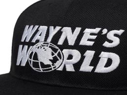 FashionWayne039s World Hat Costume Waynes World Baseball Caps Unisex Earth Hats Embroidered Trucker Dad Hat Unisex Cap7486731