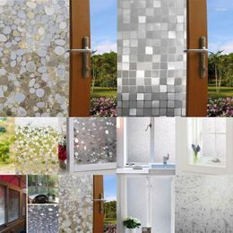 Window Stickers 1m Long Bedroom Living Room Home Decor Bathroom Wide 45cm Privacy Protection Glass Film Frosted Opaque Shading