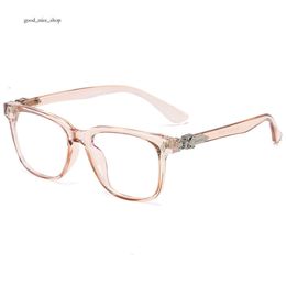 Chrome Sunglasses Designer Cross Glasses Frame Brand Sunglasses For Men Women Trendy Round Face Tr90 Eye Male Protection Heart Eyeglass Frames 2778