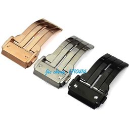 20mm 22mm 24mm New High Quality Stainless Steel Watch Band Deployment Buckle Leather Silicone Strap Clasp for BIG BANG Series1682529