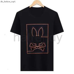 Psyco Bunny shirt Psychological Bunny T Shirt Psychological T-shirts top quality 24ss American Designer Business Fashion Tees Mens Women Usa High Street Polos 735