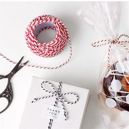 Party Decoration 18m DIY Gift Bag Packaging Rope Candy Cake Chocolate Box Cord For Wedding Birthday Baby Shower