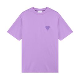 Designer t shirt Casual T Shirt Play Love Heart Classic men wonen tshirt Fashion Embroidery Men Casual Tshirt Men Clothing shirts Plain Colour Short Sleeve mf