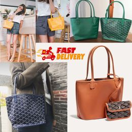 Modish Designer Totes Bag Large Capacity Goy Leather Artois Casual Totes Bags Womans Mom Shopping Handbags Shoulder Factory Bag Outdoor Walking Ladies