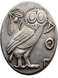 G04Ancient Athens Greek Silver Drachm Atena Ancient Greek Coin Nice Quality Coins Retail Whole 6975072