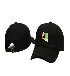 2016 I FEEL LIKE Dad Hats Kermit Caps Fashion Dad Cap Casquette Cotton Snapback hood baseball caps14394990